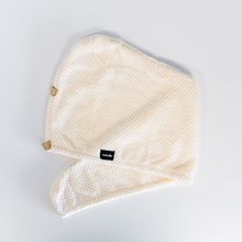 Load image into Gallery viewer, Hair towel beige