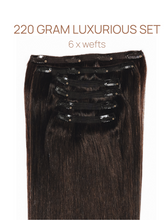 Load image into Gallery viewer, 20" Clip-In Dark Brown #2