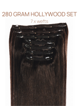 Load image into Gallery viewer, 20" Clip-In Dark Brown #2