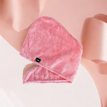 Load image into Gallery viewer, Hair towel pink
