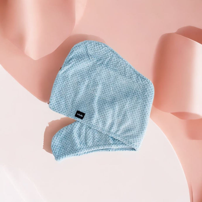 Hair towel light cyan