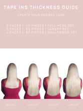Load image into Gallery viewer, 20&quot; Tape-In Platinum Blonde

