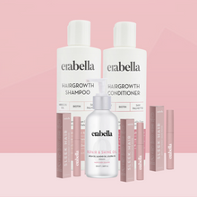 Load image into Gallery viewer, hair growth shampoo, hair growth conditioner, hair oil, hairwand
