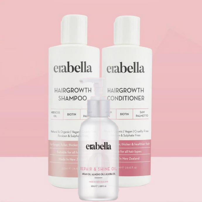Hairgrowth shampoo, Hairgrowth conditioner, hair oil