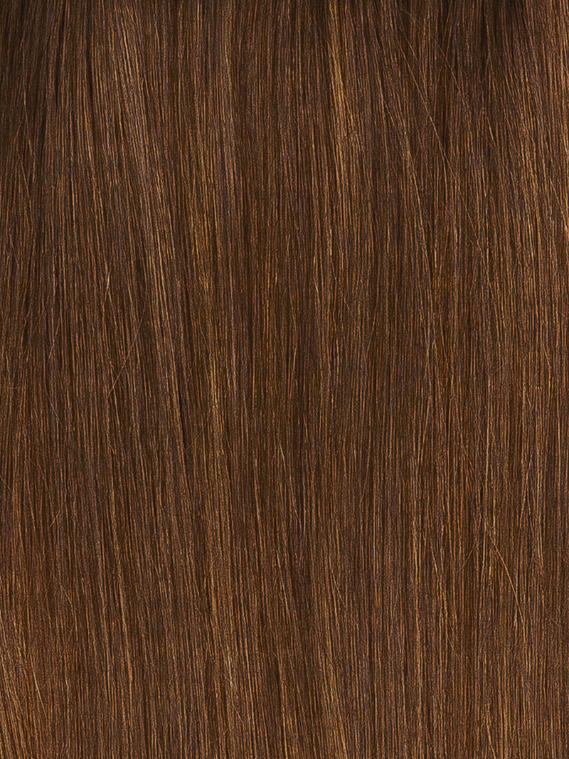 Tape- in Chestnut Brown Hair Extensions